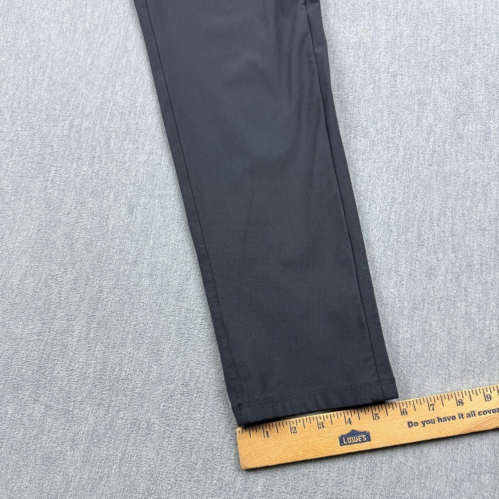 Lululemon Pants Mens 33 Black Commission Slim Warpstreme Chino Khaki M5974S - Picture 9 of 11